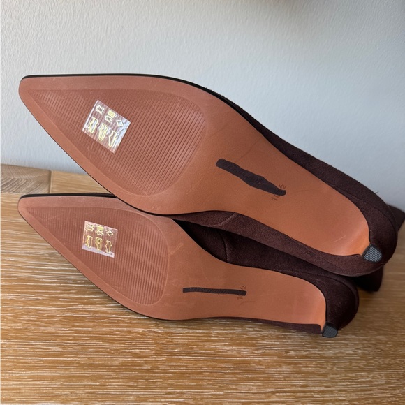 NEW! MADEWELL Women’s Emilie Tall Suede Boot Chocolate Raisin Size 10.5 - no box - Picture 7 of 16